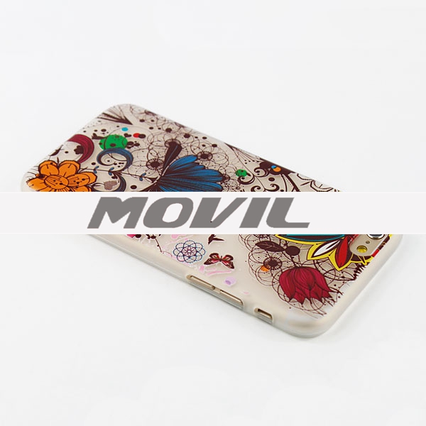 NP-2116 peelings TPU  funda para Apple iPhone 6-1